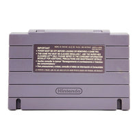 Super Mario World 2 Yoshis Island Super Nintendo Good Loose - Game Cartridge Back