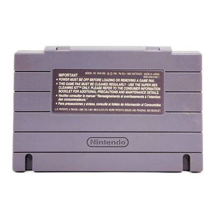 Super Mario World 2 Yoshis Island Super Nintendo Good Loose - Game Cartridge Back