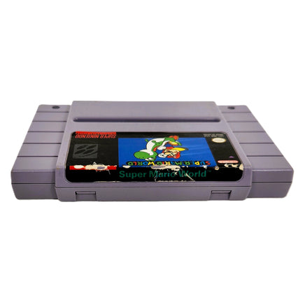 Super Mario World Super Nintendo Acceptable Loose - Cartridge Spine Label