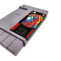 Super Metroid Super Nintendo SNES Very Good CIB - Authentic Retail Game Cartridge close up view of label