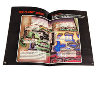 Super Metroid Super Nintendo SNES Very Good CIB - Authentic Retail Game Instruction Manual open showing staple binding