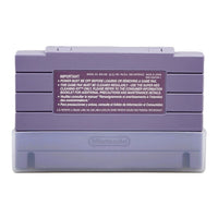 Super Metroid Super Nintendo Very Good - Back Of Cartridge Label View