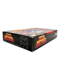 Super Metroid Super Nintendo SNES Very Good CIB - Authentic Retail Game Box View 8