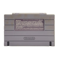 Super Off Road The Baja Super Nintendo Good Loose - Rear Of Super NES Game Cartridge