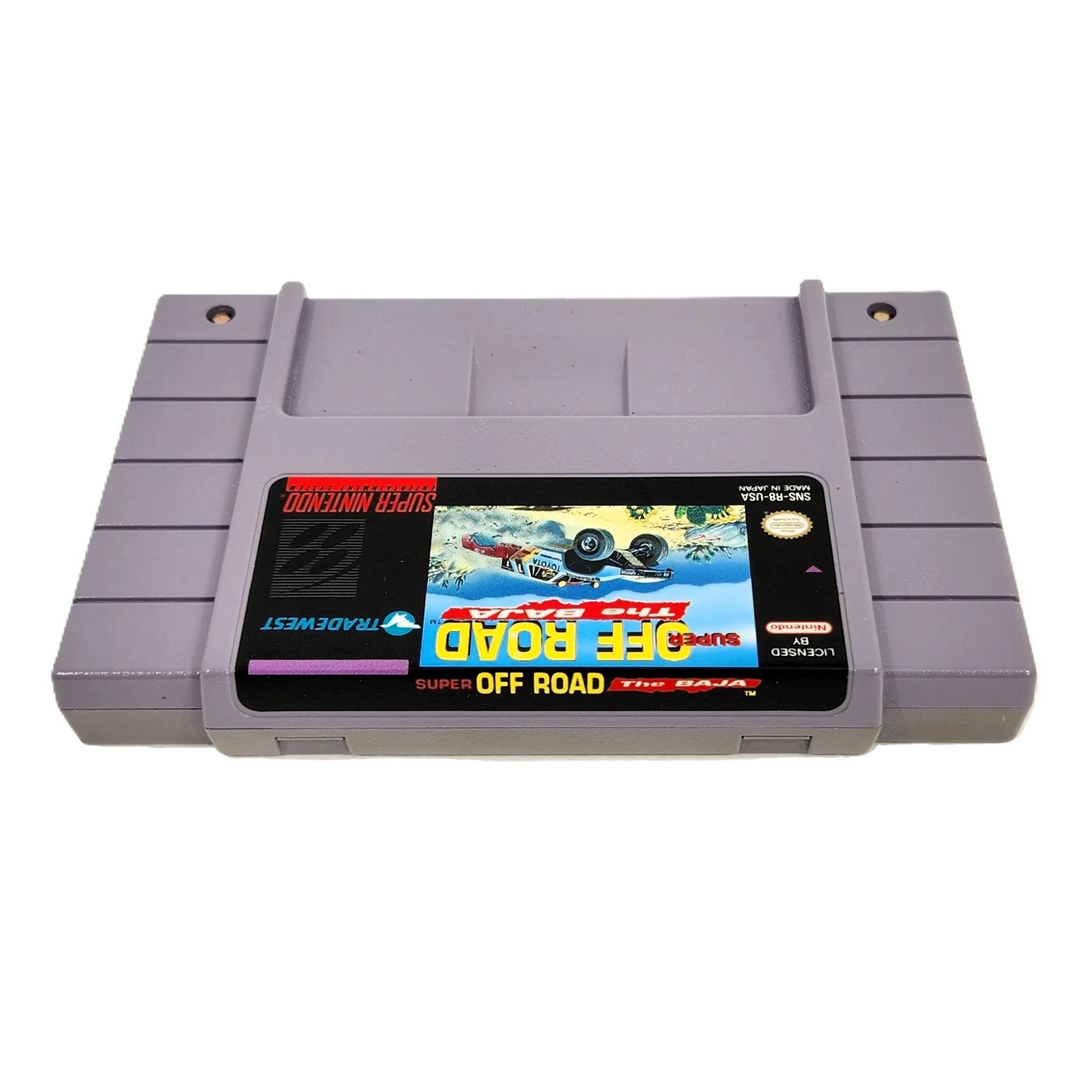 Buy Super Off Road: The Baja – Used SNES Game by Tradewest| Retro