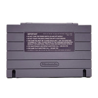 Super R-Type Super Nintendo Very Good CIB - Rear view of retail cart
