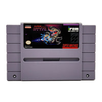 Super R-Type Super Nintendo Very Good CIB - Front view of authentic SNES game