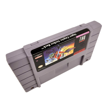 Battle Clash Super Nintendo Brand New - Top spine and front label view of authentic SNES game cartridge