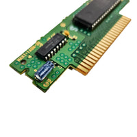 Battle Clash Super Nintendo Brand New - Close up view of authentic circuit board shown