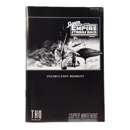 Battle Clash Super Nintendo Brand New - Front view of official instruction manual