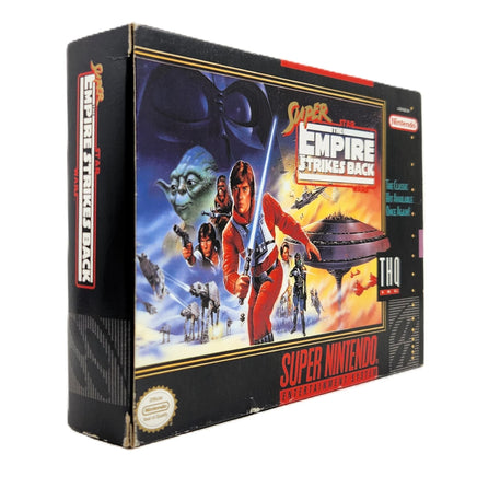 Battle Clash Super Nintendo Brand New - Left side view of official retail release game box