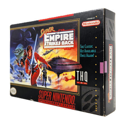 Battle Clash Super Nintendo Brand New - Right side view of official retail release game box
