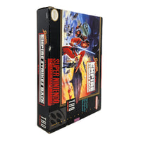 Battle Clash Super Nintendo Brand New - Bottom spine view of official retail release game box