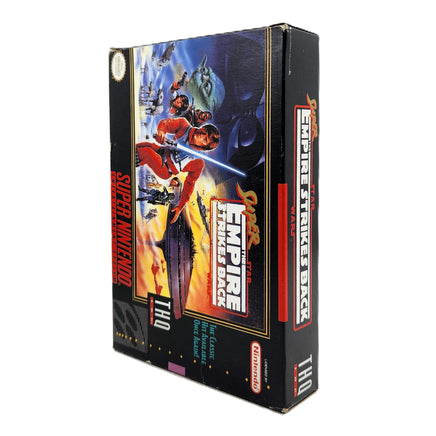 Battle Clash Super Nintendo Brand New - Top spine view of authentic retail release game box