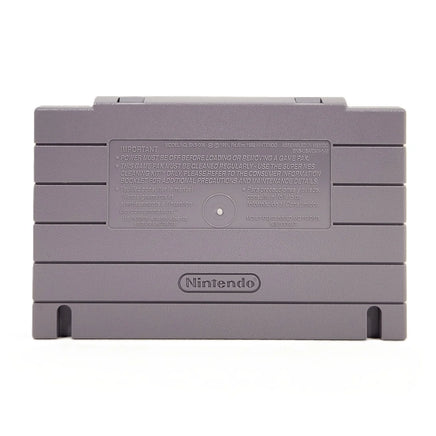 Super Star Wars The Empire Strikes Back Super Nintendo Very Good Loose - Back Shell Of Cartridge Shown