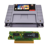 Super Star Wars The Empire Strikes Back Super Nintendo Very Good Loose - Official cartridge shell with authentic game circuit board shown