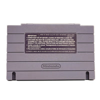 Super Star Wars Super Nintendo Very Good CIB - Back view of official cartridge