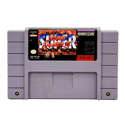 Super Street Fighter II Super Nintendo Good Loose - Cartridge Label Shown