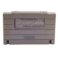 Super Street Fighter II Super Nintendo Good Loose - Cartridge Reverse Side