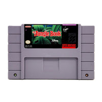 The Jungle Book Super Nintendo Very Good Loose - Super NES Game Cart Front Label Detail