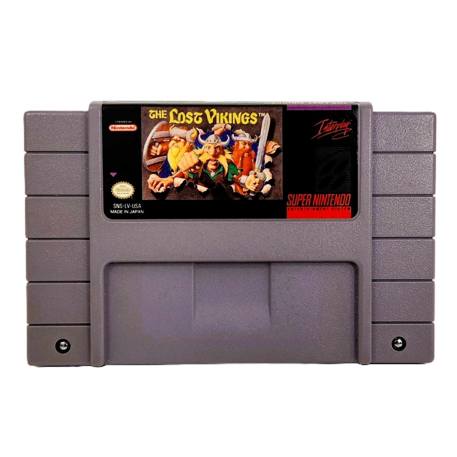 Collectible SNES Game – The Lost Vikings | Classic by Interplay