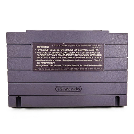 The Lost Vikings Super Nintendo Good Loose - Cartridge Reverse Side