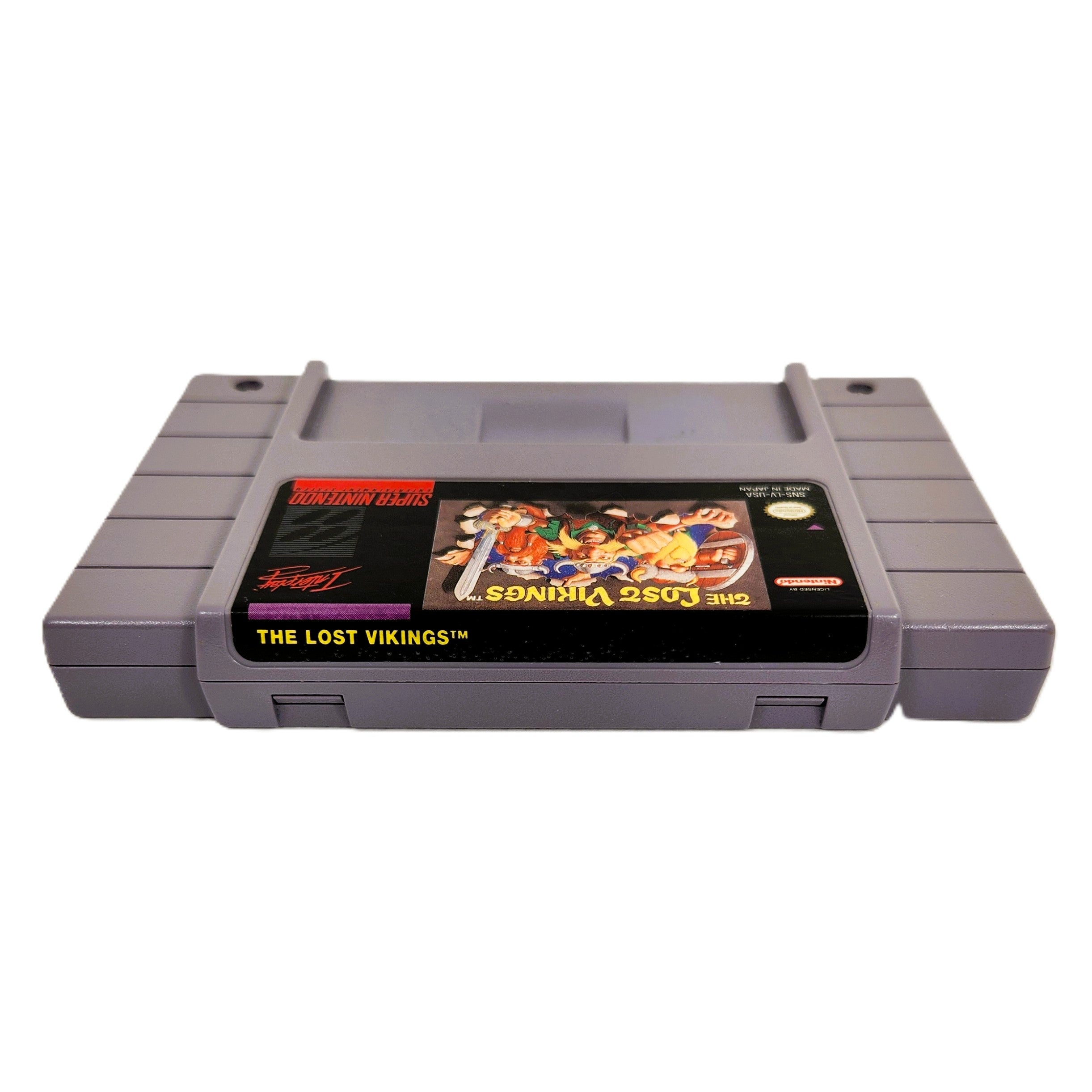 Collectible SNES Game – The Lost Vikings | Classic by Interplay