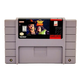 Toy Story Super Nintendo Good Loose - Front Of Cartridge Label View