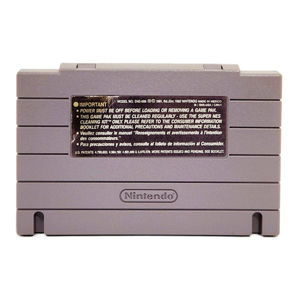 Toy Story Super Nintendo Good Loose - Authentic Cartridge Back
