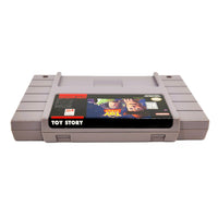 Toy Story Super Nintendo Good Loose - Label Of Official Game Cartridge