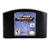 WWF No Mercy Nintendo 64 Good Loose - Front Of Cartridge Label View