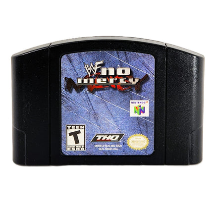 WWF No Mercy Nintendo 64 Good Loose - Front Of Cartridge Label View