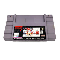Wayne Gretzky And The NHLPA All-Stars Super Nintendo Very Good Loose - Top Spine Of SNES Game Cartridge
