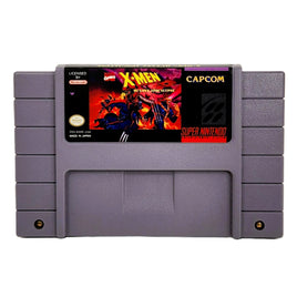 X-Men Mutant Apocalypse Super Nintendo Good Loose - Front Of Official Game Cartridge