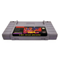 X-Men Mutant Apocalypse Super Nintendo Good Loose - Cartridge Top Label