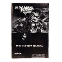 X-Men Mutant Apocalypse Super Nintendo Very Good CIB - Front view of instruction manual