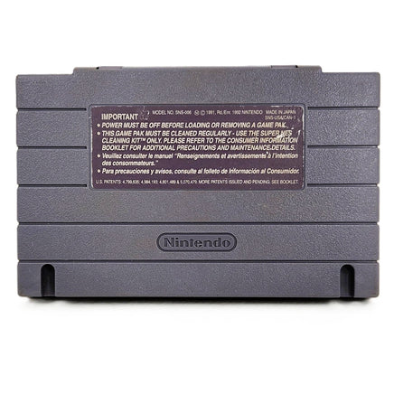 Yoshis Safari Super Nintendo Good Loose - Game Cartridge Back