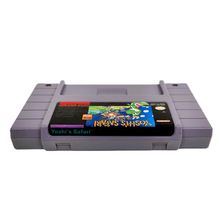 Yoshis Safari Super Nintendo Good Loose - Top Edge Cartridge Label