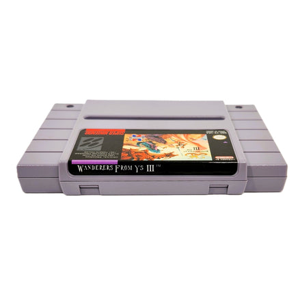 Ys III Wanderers From Ys Super Nintendo Very Good Loose - Cartridge Top Label