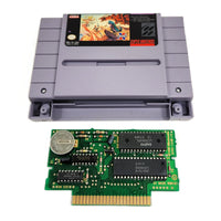 Ys III Wanderers From Ys Super Nintendo Very Good Loose - View of cartridge shell with authentic game circuit board with Nintendo branding