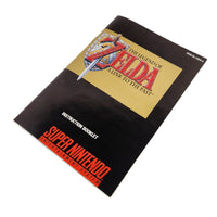 The Legend Of Zelda A Link To The Past Players Choice Super Nintendo Very Good CIB - Alternate angled view of front of instruction manual