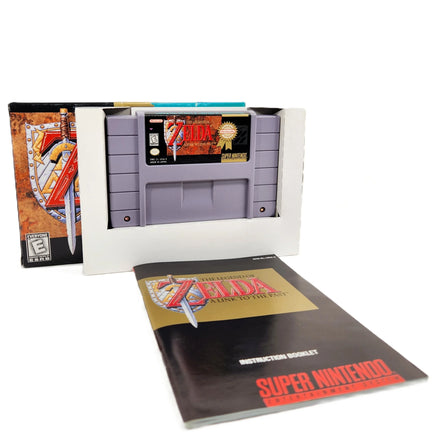 The Legend Of Zelda A Link To The Past Players Choice Super Nintendo Very Good CIB - Full contents of CIB game