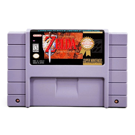 The Legend Of Zelda A Link To The Past Players Choice Super Nintendo Very Good - Cartridge Front Label