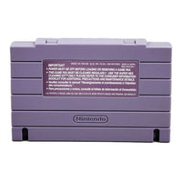 The Legend Of Zelda A Link To The Past Players Choice Super Nintendo Very Good - Cartridge Back Label
