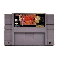 The Legend Of Zelda A Link To The Past Players Choice SNES Very Good Loose - Authentic Game Cartridge Front Label