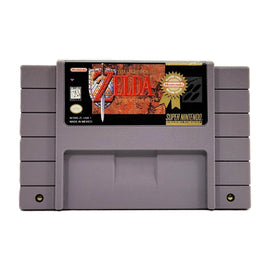 The Legend Of Zelda A Link To The Past Players Choice SNES Very Good Loose - Authentic Game Cartridge Front Label