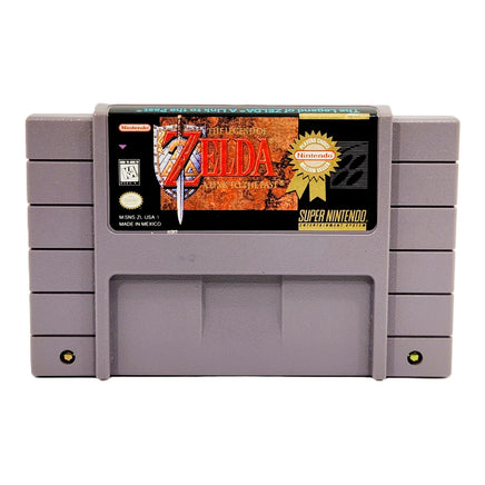 The Legend Of Zelda A Link To The Past Players Choice Super Nintendo Very Good Loose - Game Cartridge Front