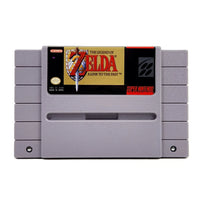 The Legend Of Zelda A Link To The Past Super Nintendo Very Good Loose - Front Artwork Label On Genuine SNES Cartridge