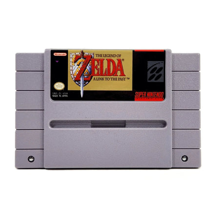 The Legend Of Zelda A Link To The Past Super Nintendo Very Good Loose - Front Artwork Label On Genuine SNES Cartridge