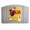 Zelda Ocarina Of Time Nintendo 64 Good Loose - Front Of Official Game Cartridge